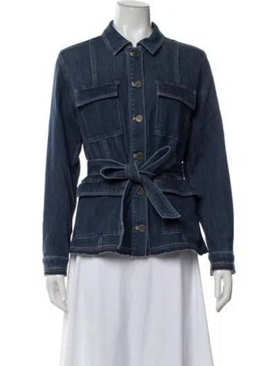 Pre-owned Kobi Halperin Denim Jacket In Blue