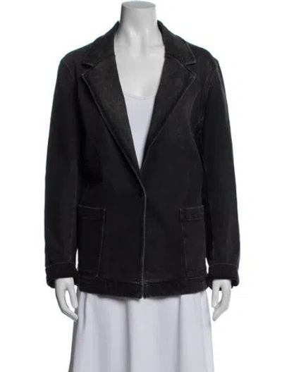 Pre-owned Kobi Halperin Denim Jacket In Gray