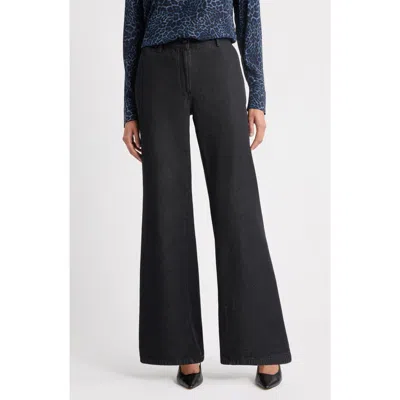 Kobi Halperin Effie Wide Leg Pants In Black