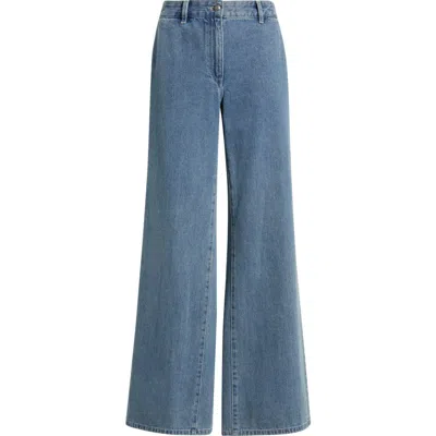 Kobi Halperin Effie Wide Leg Pants In Blue