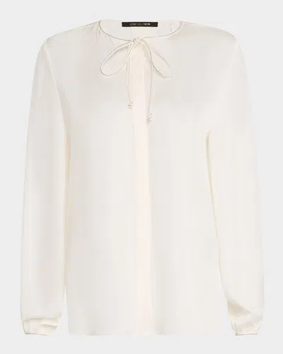 Kobi Halperin Eliza Chain-trim Silk Blouse In Multi