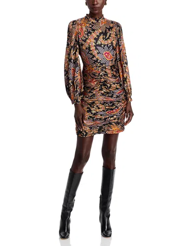KOBI HALPERIN ELIZABETH LONG SLEEVE MINI DRESS