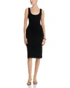 Kobi Halperin Emerson Open Stitch Sleeveless Dress In Black