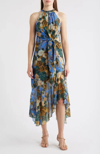 Kobi Halperin Emery Tie Waist High-low Dress