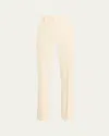 Kobi Halperin Emily Mid-rise Flare-leg Pants In White