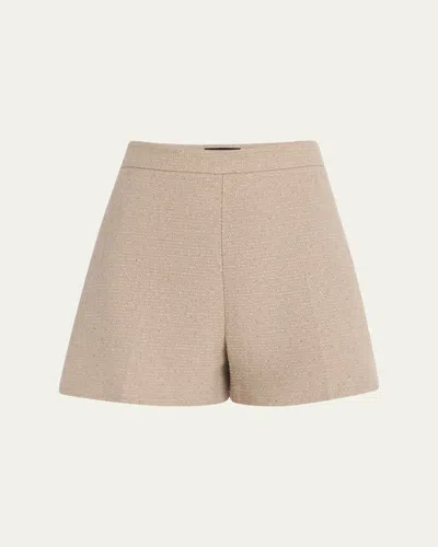 KOBI HALPERIN ERYX WIDE-LEG TWEED SHORTS