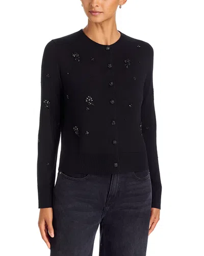 Kobi Halperin Esme Beaded Cardigan In Blue