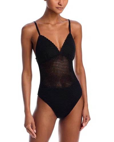 Kobi Halperin Everleigh One Piece Swimsuit In Black