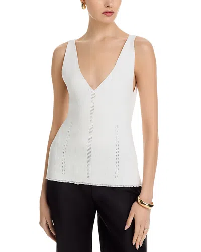 Kobi Halperin Finley Sweater Tank In White