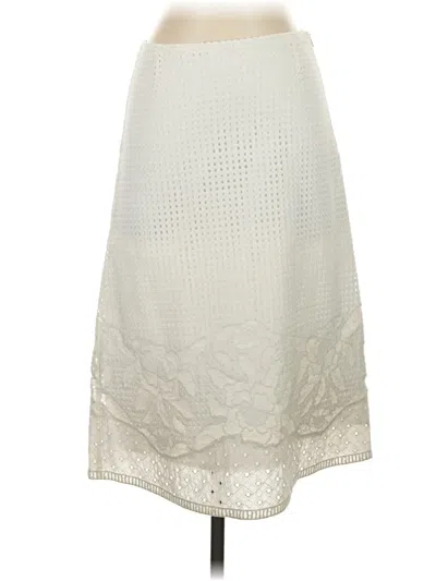 Pre-owned Kobi Halperin Formal Skirt In Ivory