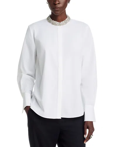 Kobi Halperin Gigi Embellished Blouse In White