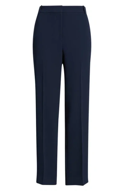 Kobi Halperin Gloria Crepe Ankle Pants In Blue
