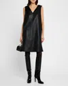 Kobi Halperin Graylen Sleeveless Vegan Leather Dress In Black