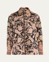 Kobi Halperin Hallow Floral Button-down Shirt In Multi