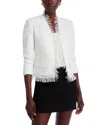 Kobi Halperin Harper Tweed Jacket In White