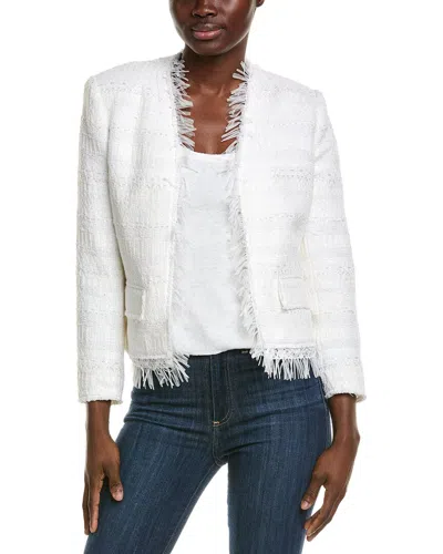 Kobi Halperin Harper Tweed Jacket In White