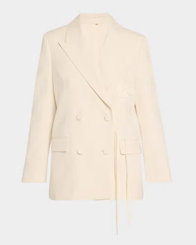 Kobi Halperin Hero Embroidered Double-breasted Jacket