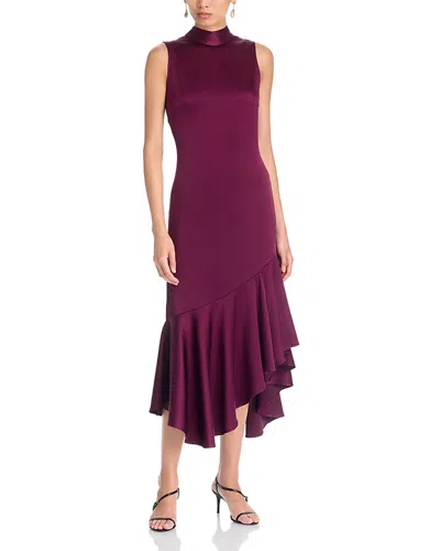 Kobi Halperin Jenkins Midi Dress In Berry
