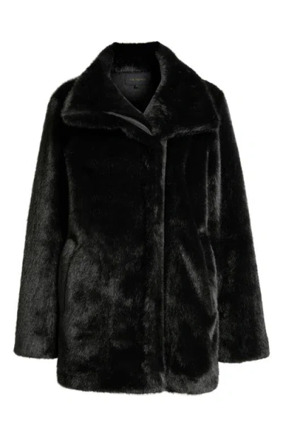 Kobi Halperin Jenny Faux Fur Coat In Black