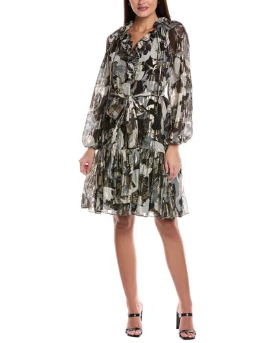 KOBI HALPERIN KOBI HALPERIN JENSON PRINT SILK-BLEND DRESS