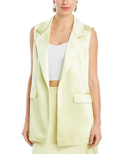 Kobi Halperin June Sleeveless Blazer In Pear