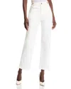 Kobi Halperin June Goldtone Trim Denim Jeans In White