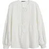 Kobi Halperin Juni Linen Shirt In White