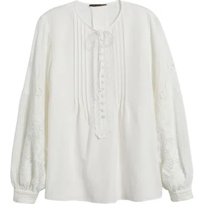Kobi Halperin Juni Linen Shirt In White