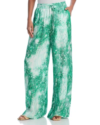 Kobi Halperin Kalina Pants Swim Cover-up In Lush Green Multi