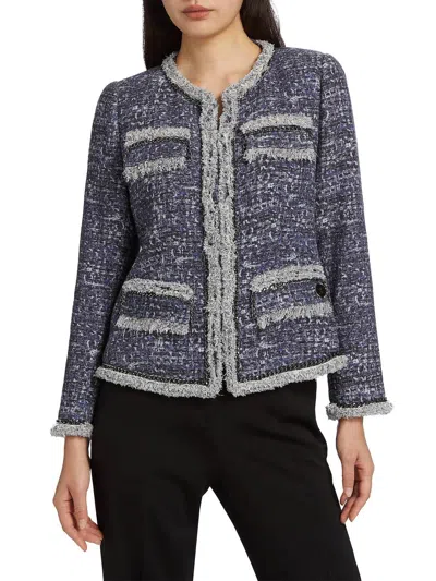Kobi Halperin Keaton Jacket In Twilight Multi In Black