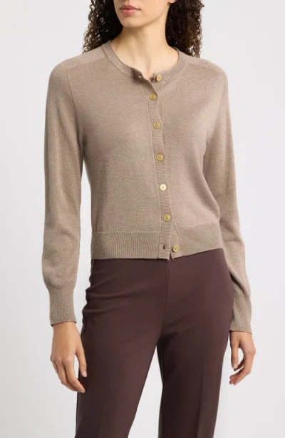 Kobi Halperin Khloe Button Front Sweater In Neutral
