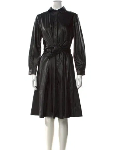 Pre-owned Kobi Halperin Knee-length Dress In Black