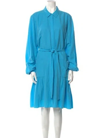 Pre-owned Kobi Halperin Knee-length Dress In Blue