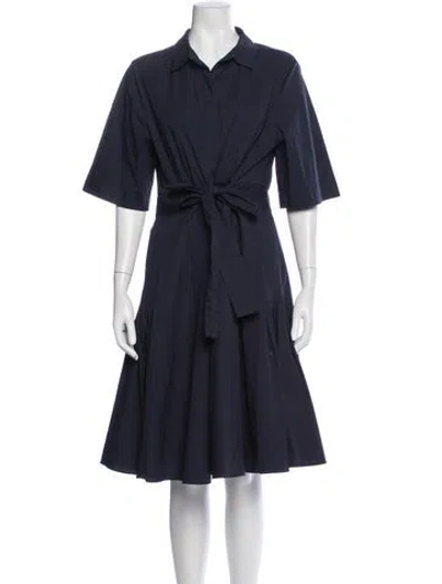 Pre-owned Kobi Halperin Knee-length Dress In Blue