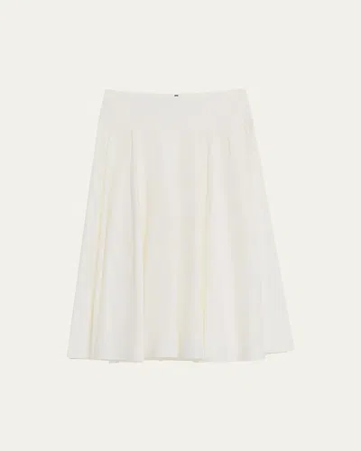 KOBI HALPERIN KODA PLEATED A-LINE MIDI SKIRT
