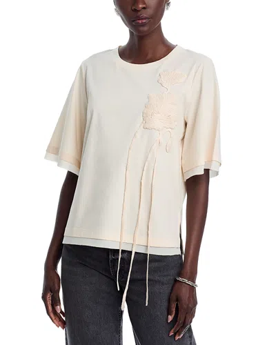 Kobi Halperin Lana Knit Top - Exclusive In Ecru
