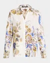 Kobi Halperin Laurent Floral-print Cotton Blouse