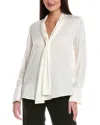 Kobi Halperin Leni Silk-blend Blouse In White