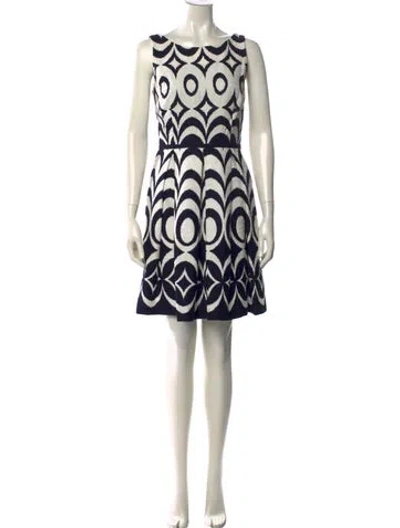 Pre-owned Kobi Halperin Linen Mini Dress In Multi