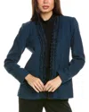Kobi Halperin Lola Tweed Jacket In Blue