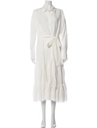 Pre-owned Kobi Halperin Long Dress In White
