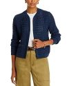 Kobi Halperin Loui Loose Knit Cardigan In Navy