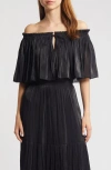 Kobi Halperin Women's Mads Off-the-shoulder Blouse In Black