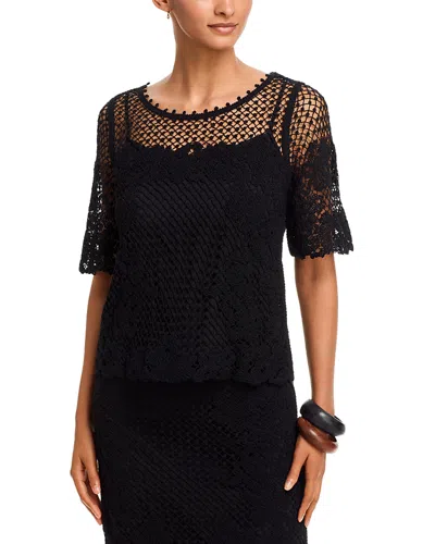 Kobi Halperin Magnolia Blouse In Black