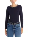 Kobi Halperin Mara Knit Top In Blue