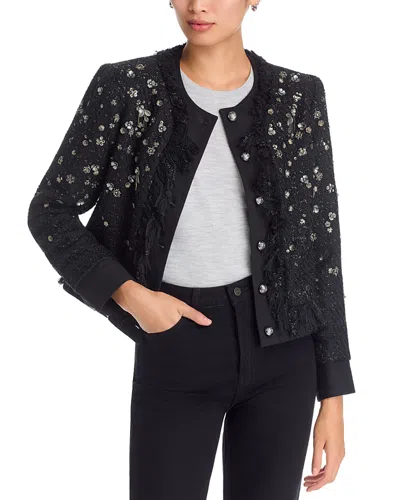 Kobi Halperin Marshall Beaded Jacket In Black