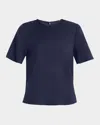 Kobi Halperin Maryl Crewneck Silk Blouse