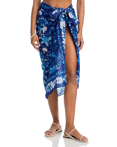Kobi Halperin Mckenzie Cover-up Pareo In Animal Print