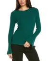 Kobi Halperin Mercer Wool Sweater In Green