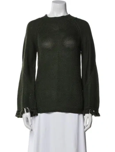 Pre-owned Kobi Halperin Merino Wool Crew Neck Sweater In Black